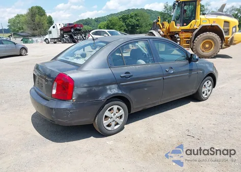 2008 Hyundai Accent Gls from USA, damaged, VIN KMHCN46C58U261857